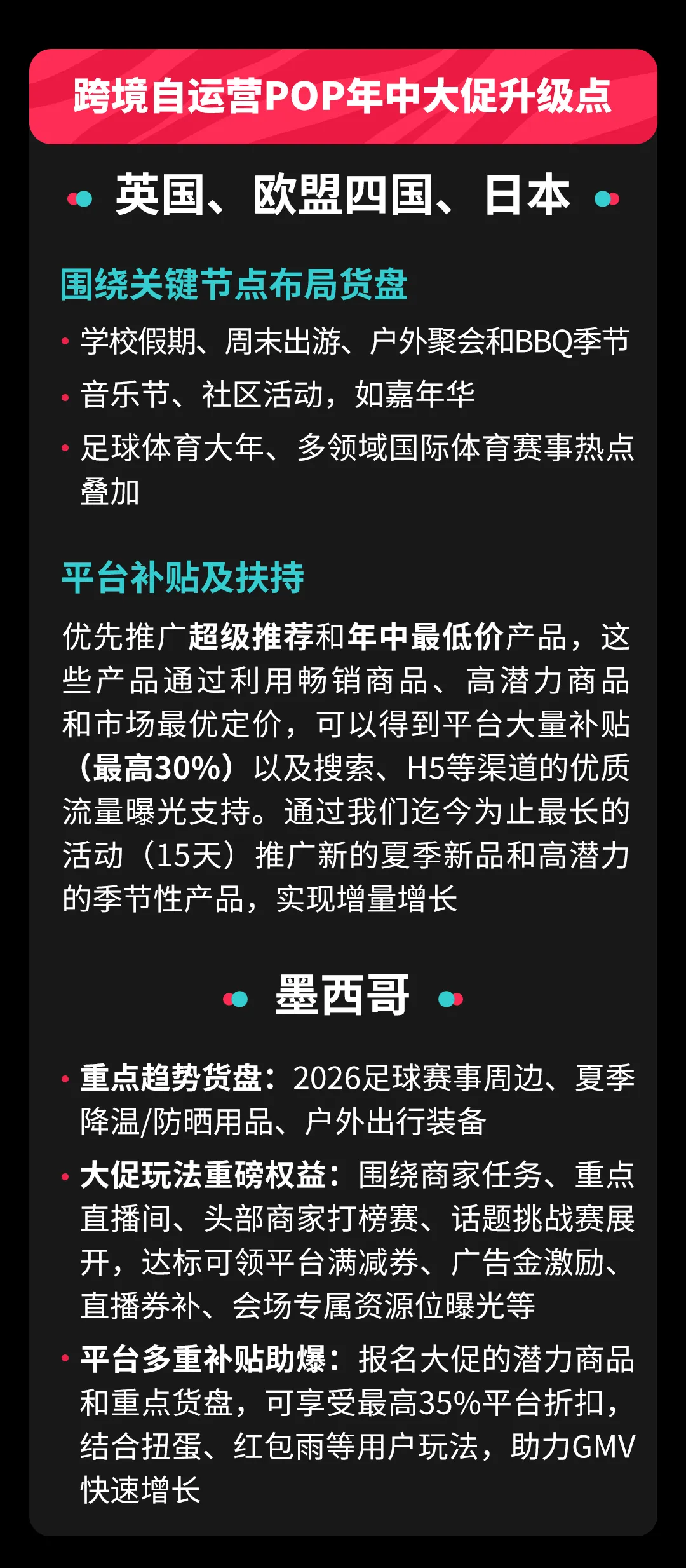 定档6月！TikTok Shop各国年中大促即将开启，抢赢年中最大商机！
