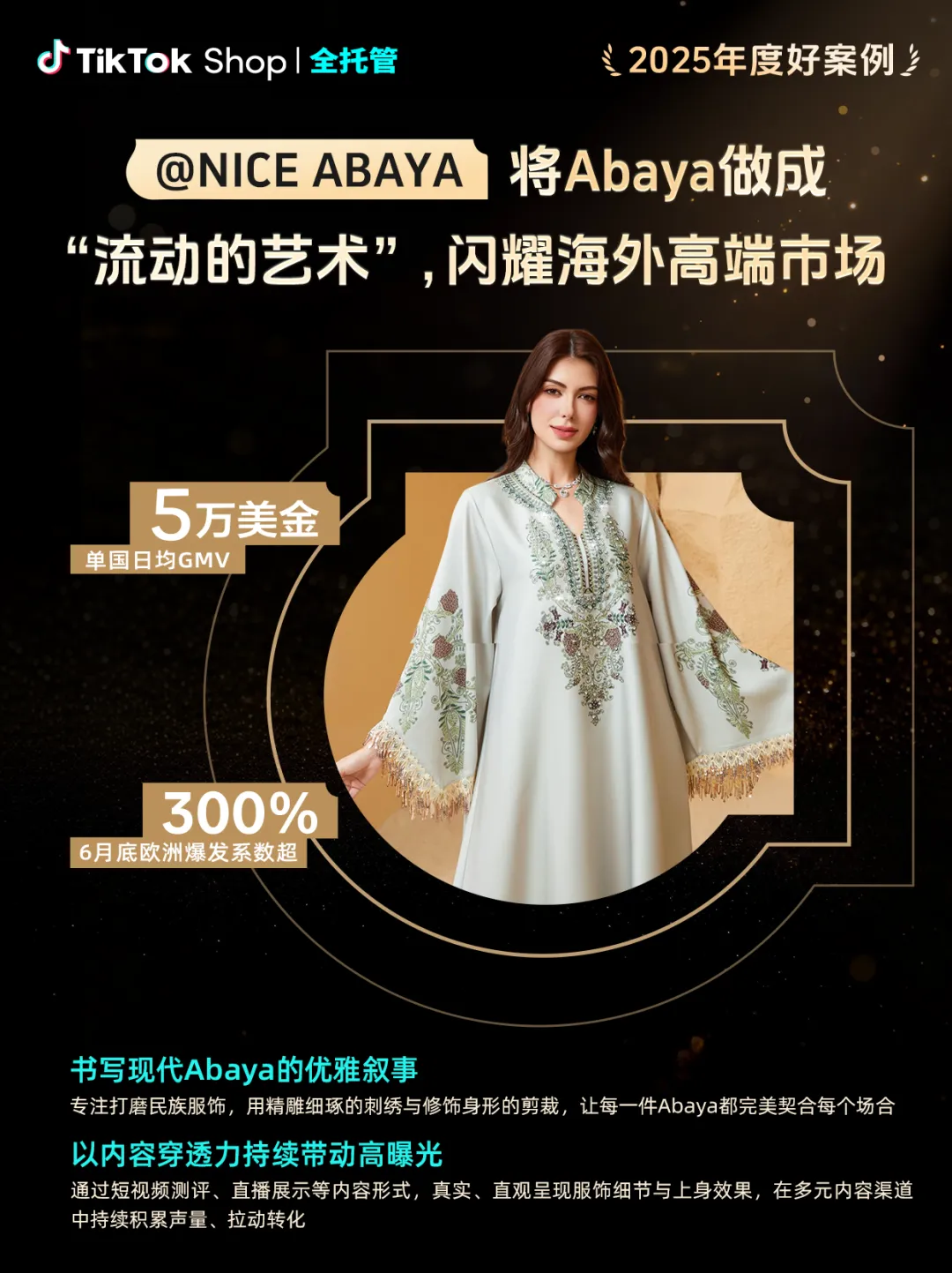 TikTok Shop全托管2025年度好案例丨加速爆发，一站式好货卖全球