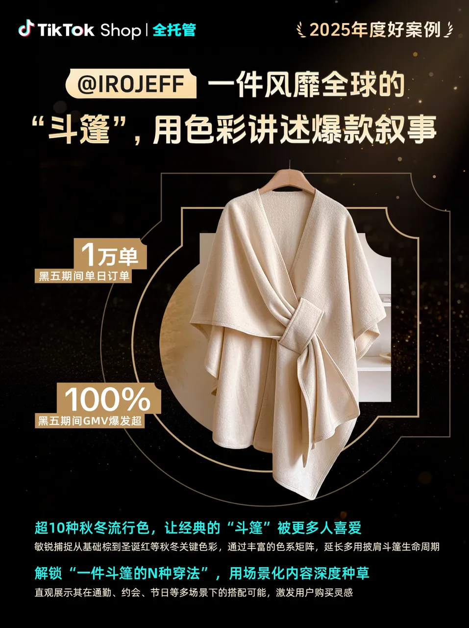 TikTok Shop全托管2025年度好案例丨加速爆发，一站式好货卖全球