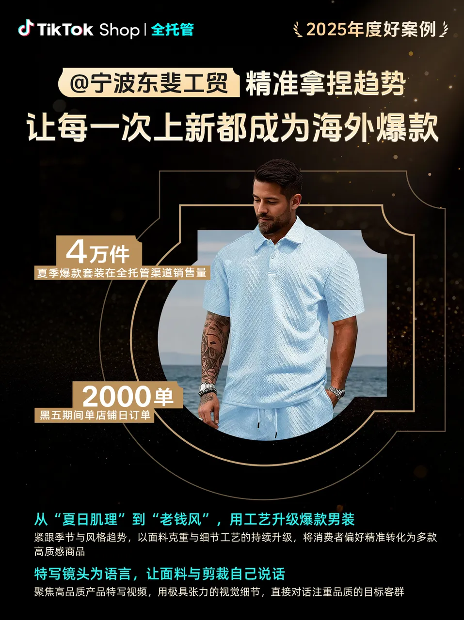 TikTok Shop全托管2025年度好案例丨加速爆发，一站式好货卖全球