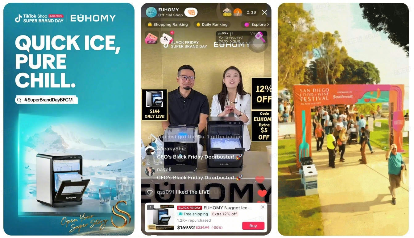 25个顶级品牌，68款超级新品！TikTok Shop超级品牌日引爆黑五购物狂欢！